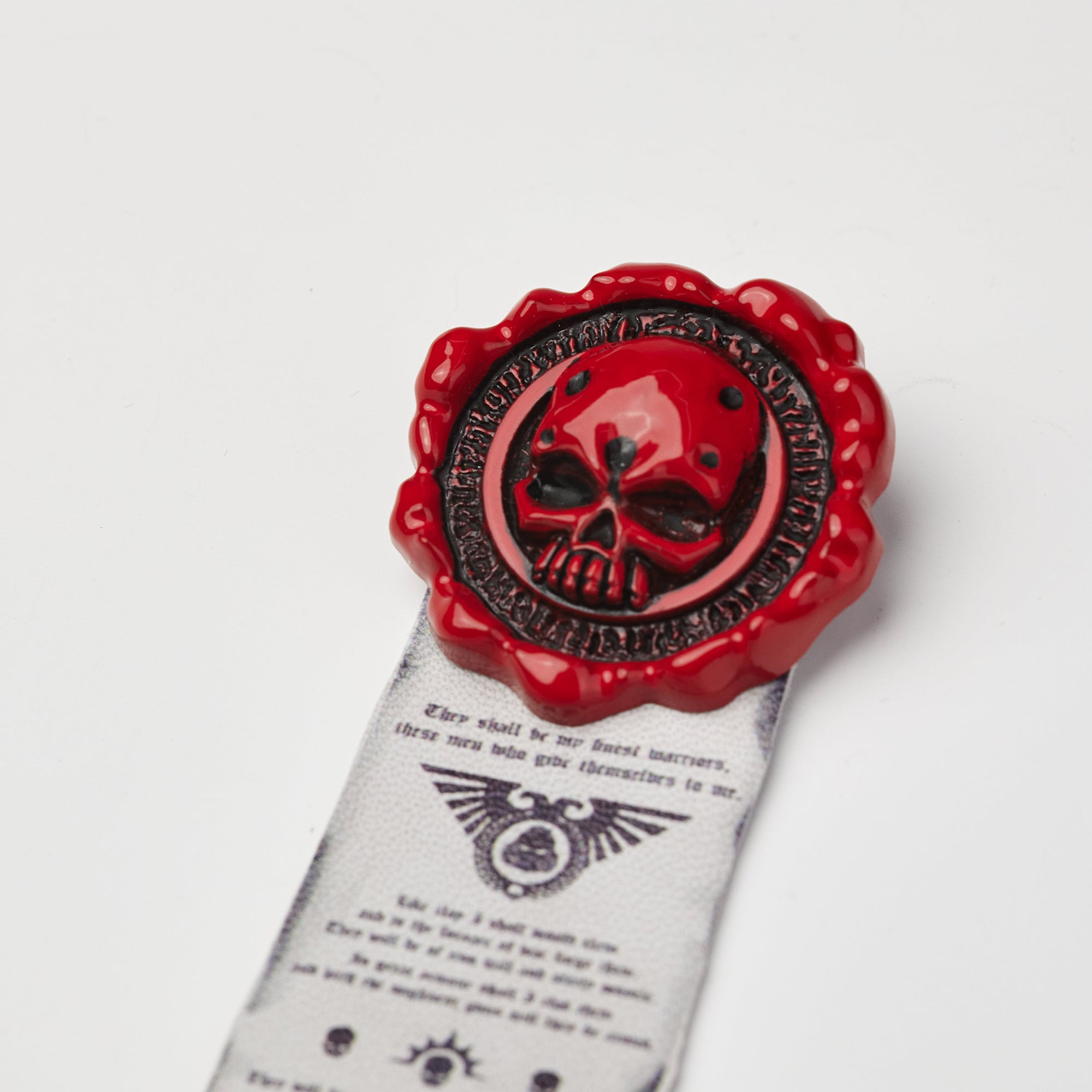 Warhammer 40K Index Astartes Skull Commemorative Crest Retro Skull Purity Seals Starforged